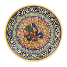 Load image into Gallery viewer, Coimbra Ceramics Hand-painted Decorative Plate XVII Cent Recreation #132-2
