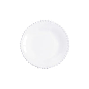 Costa Nova Pearl 10" White Soup/Pasta Plate Set