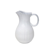 Load image into Gallery viewer, Costa Nova Pearl 87 oz. White Pitcher
