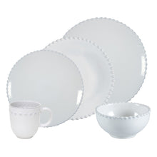 Load image into Gallery viewer, Costa Nova Pearl White 30 Piece Place Setting
