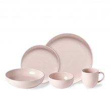 Load image into Gallery viewer, Casafina Pacifica Marshmallow Rose 5 Piece Place Setting
