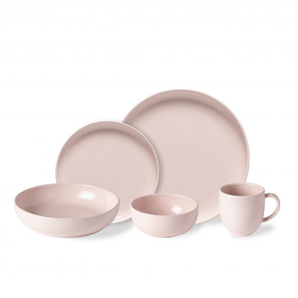 Casafina Pacifica Marshmallow Rose 5 Piece Place Setting