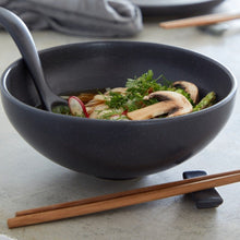 Load image into Gallery viewer, Casafina Pacifica Seed Grey Ramen Bowl Set

