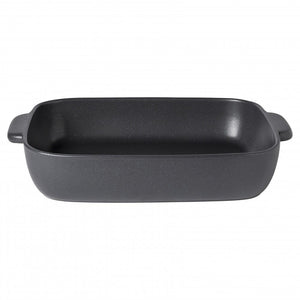 Casafina Pacifica 19" Seed Grey Rectangular Baker