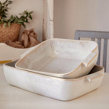 Load image into Gallery viewer, Casafina Eivissa 13&quot; Sand Beige Square Baker
