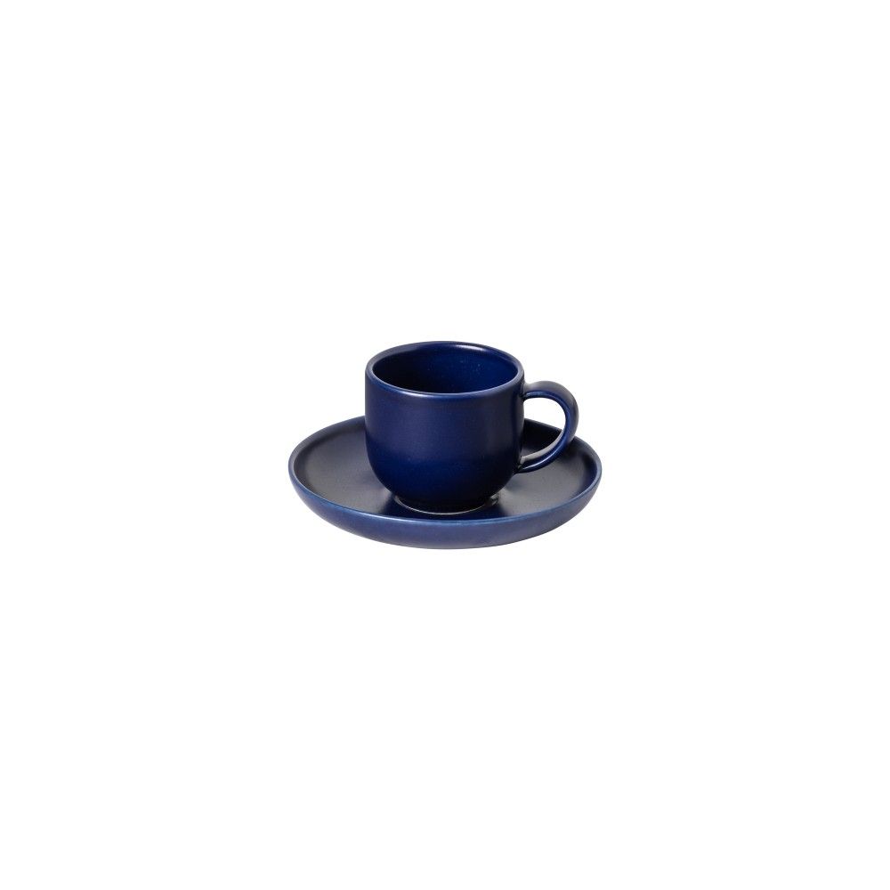Casafina Pacifica 2 oz. Blueberry Coffee Cup and Saucer Set