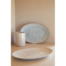 Load image into Gallery viewer, Casafina Eivissa 18&quot; Sea Blue Oval Platter
