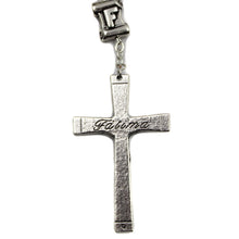Load image into Gallery viewer, Our Lady of Fatima Grey Glass Rosary with Fatima Letters
