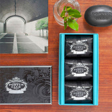Load image into Gallery viewer, Castelbel Portus Cale Black Edition Citrus, Cedar &amp; Amber Soap, Set of 3
