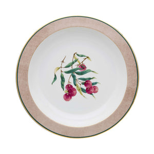 Vista Alegre Lychee Porcelain Deep Round Serving Platter