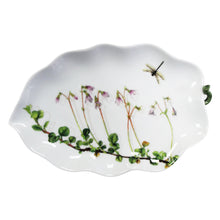 Load image into Gallery viewer, Vista Alegre Porcelain Prairie Leaf Aubergine Platter
