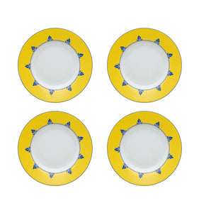 Vista Alegre Castelo Branco Soup Plates, Set of 4