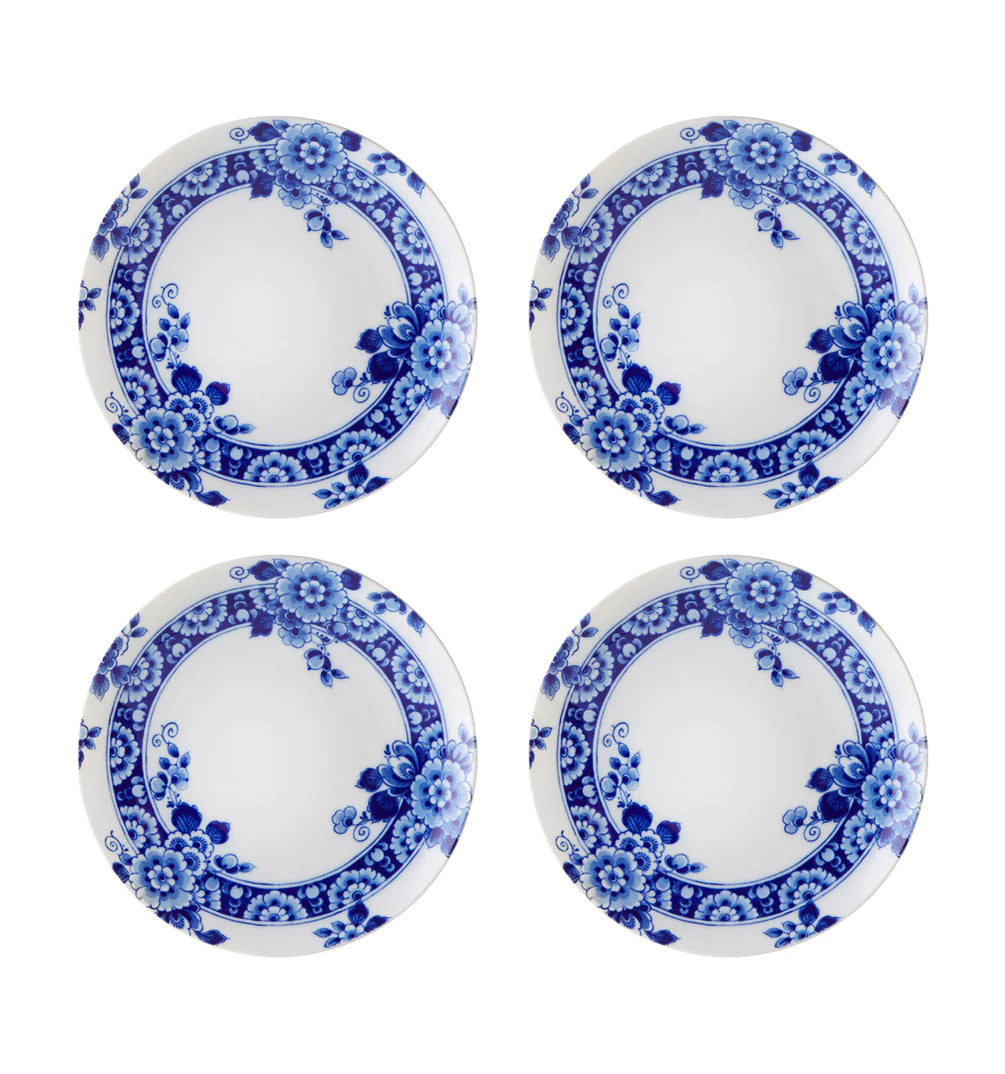 Vista Alegre Blue Ming Dessert Plates, Set of 4