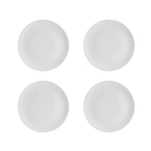 Vista Alegre Broadway White Dinner Plate, Set of 4