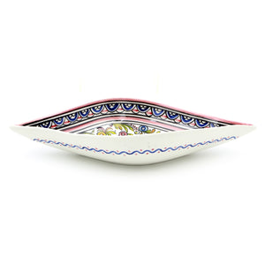 Coimbra Ceramics Hand-painted Decorative Pointy Bowl XVII Cent Recreation #259-2