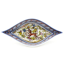Load image into Gallery viewer, Coimbra Ceramics Hand-painted Decorative Pointy Bowl XVII Cent Recreation #259-4

