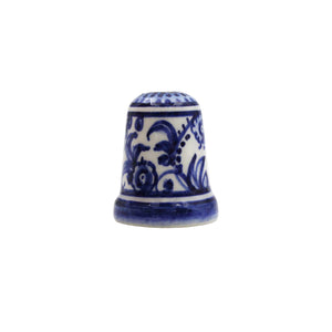 Coimbra Ceramics Hand-painted Decorative Thimble XVII Cent Recreation - Various Designs