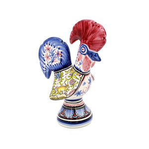 Coimbra Ceramics Hand-painted Decorative Rooster XVII Cent Recreation #300-3