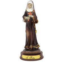 Load image into Gallery viewer, 6&quot; Saint Rita Religious Statue Made in Portugal
