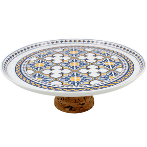 Traditional Portuguese Ceramic Tiles Cake Stand