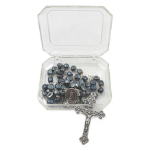 Load image into Gallery viewer, Handmade in Portugal Hematite Beads Our Lady of Fatima Rosary
