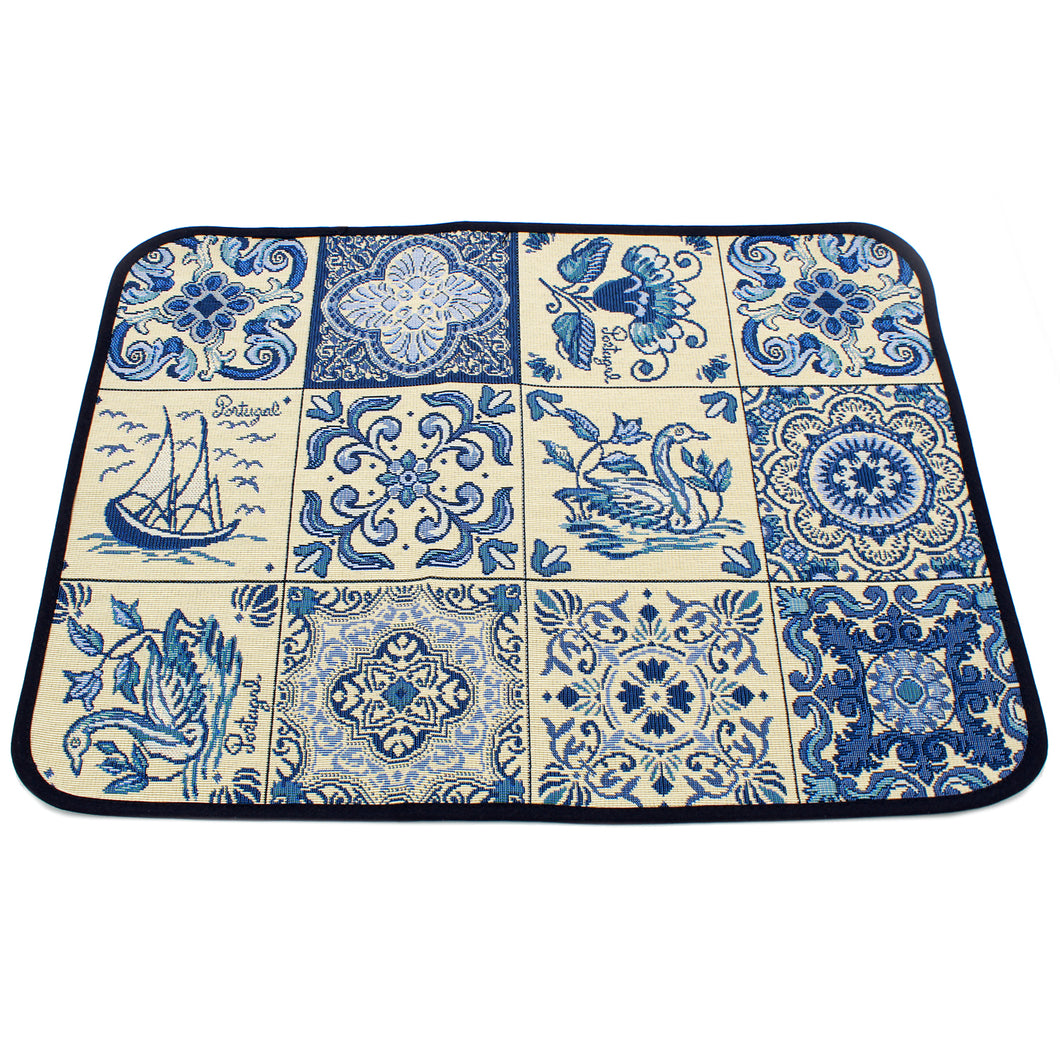 Made in Portugal Traditional Portuguese Tiles Placemats - Set of 4