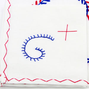 Made in Portugal Hand-embroidered Viana's Placemat With Napkin