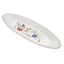 Load image into Gallery viewer, Traditional Portuguese Pottery Ceramic Porcelain Viana Lovers Fish Platter
