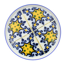 Load image into Gallery viewer, Traditional Portuguese Ceramic Tiles Porcelain Cake Stand
