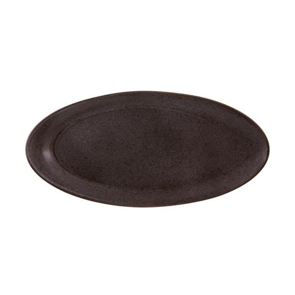 Casa Alegre Bronze Stoneware Oval Platter