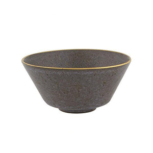 Casa Alegre Gold Stone Stoneware 19 Oz Cereal Bowl  - Set of 4