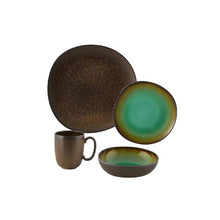 Load image into Gallery viewer, Casa Alegre Amazonia Stoneware 4 Pieces Place Setting Dinnerware Set
