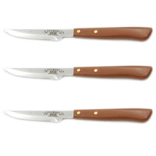 Load image into Gallery viewer, Nicul Stainless Steel Rodizio Steak Knife - Set of 3
