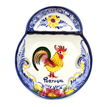 Load image into Gallery viewer, Hand Painted Traditional Portuguese Ceramic Olive Dish #400169
