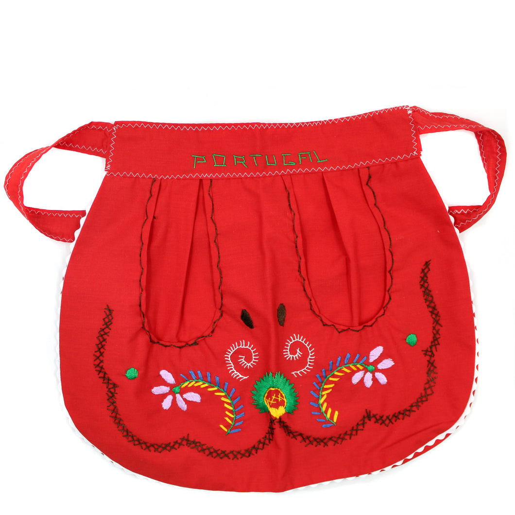 Hand Embroidered Traditional Portuguese Folklore Costumes Children's Waist Apron