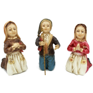 Three Shepherds of Fatima Religious Figurine Statue Made In Portugal