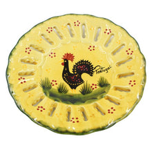 Load image into Gallery viewer, Hand-Painted Ceramic Rooster Decorative Hanging Wall Plate
