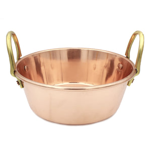 Nicul Made in Portugal Copper Eggs Mixing Pan