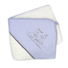 Load image into Gallery viewer, Maiorista 100% Cotton Made in Portugal Baby Bath Bunny Towel - Various Colors
