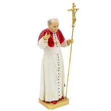 Load image into Gallery viewer, 11&quot; Hand-painted Pope Saint John Paul II Statue Religious Figurine
