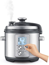 Load image into Gallery viewer, Breville BPR700BSS Fast Slow Pro Slow Cooker, Brushed Stainless Steel
