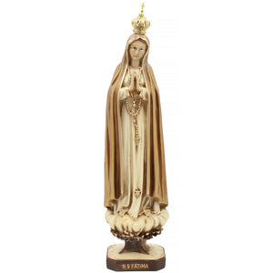 12" Pilgrim Our Lady Of Fatima Statue Made in Portugal #661