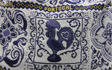 Load image into Gallery viewer, Portuguese Cloth and Wicker Handbag Top Handle Purse, Made In Portugal
