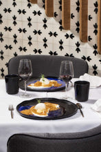 Load image into Gallery viewer, Casa Alegre Noir Stoneware 4 Pieces Place Setting Dinnerware Set
