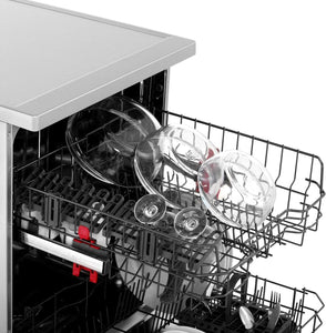 Whirlpool WFE2B19X Stainless Steel Freestanding Dishwasher, 220 Volts, Export Only