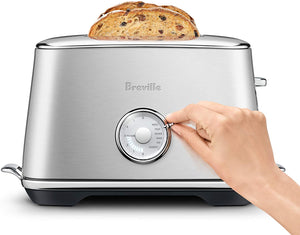 Breville BTA735BSS Toast Select Luxe 2-slice Toaster, Brushed Stainless Steel