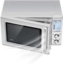 Load image into Gallery viewer, Breville BMO850BSS1BUC1 the Smooth Wave Countertop Microwave Oven, Brushed Stainless Steel
