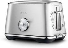 Load image into Gallery viewer, Breville BTA735BSS Toast Select Luxe 2-slice Toaster, Brushed Stainless Steel
