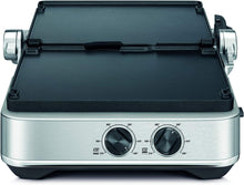 Load image into Gallery viewer, Breville BGR700BSS Sear and Press Countertop Grill, Brushed Stainless Steel
