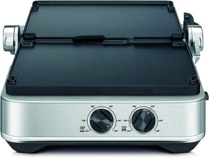 Breville BGR700BSS Sear and Press Countertop Grill, Brushed Stainless Steel